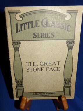 Vintage The Great Stone Face by Nathaniel Hawthorne - Little Classic Series Book